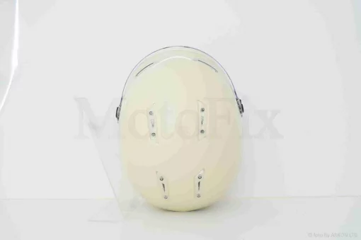 Шолом відкритий "DAVID" (#D317, бежевий, S-M-L, ABS), QT-038685