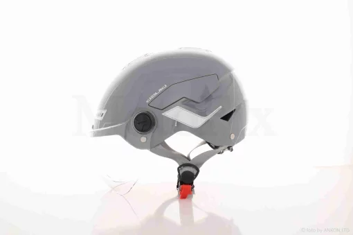 Шлем открытый "DAVID" (#D317, серый, S-M-L, ABS), QT-038687