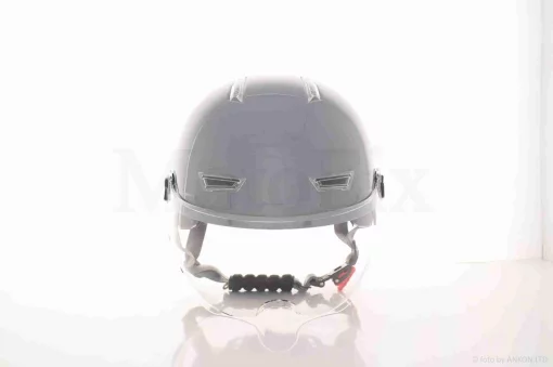 Шлем открытый "DAVID" (#D317, серый, S-M-L, ABS), QT-038687