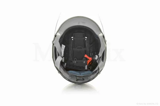 Шлем каска "DAVID" (#D316, черный матовый, S-M, ABS), QT-038689