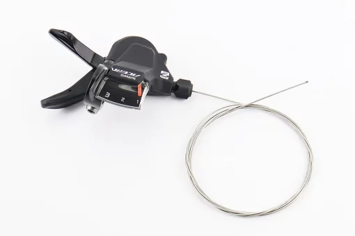 Переключатель (манетка) 3 скорости, чёрная ACERA SL-M3000, FIX-211030