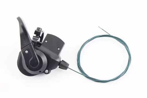 Перемикач (манетка) 2 швидкості, чорні CUES SL-U400, FIX-211034