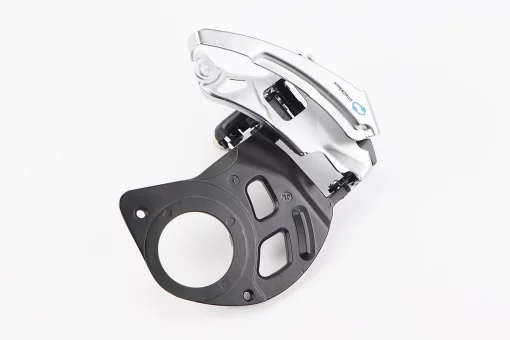 Перекидка цепи передняя с универсальной тягой, крепл. под каретку, под звезду 42Т, ALIVIO FD-M410E, FIX-211045