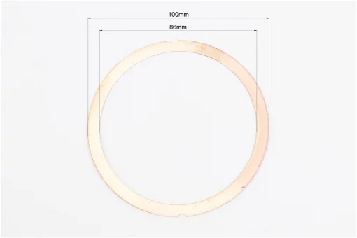 Прокладка головки цилиндра 186F 86mm, к-кт 5шт, (медь, на блистере), FIX-211067