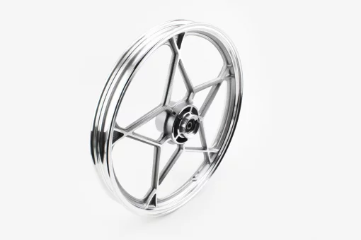 Диск колісний передній литий "під диск" 18Х1,6 Viper-125J СІРИЙ (вісь 12мм), FIX-321664