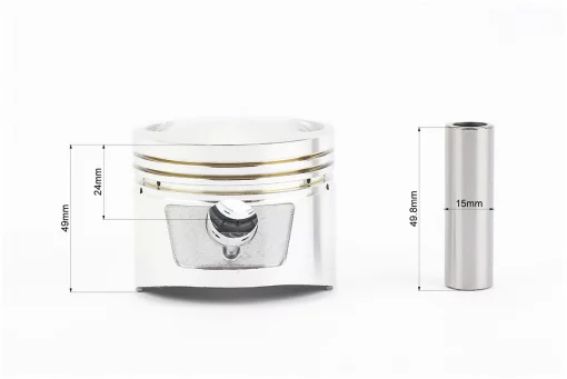 Цилиндр к-кт (цпг) 150cc-62мм (высота цилиндра 69/98мм) (палец 15мм), FIX-326344