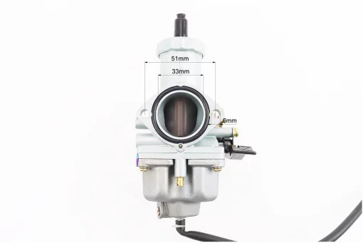 Карбюратор PZ33 СВ/CG-250/300 (d=33), дроссель ручной + патрубок, FIX-207790