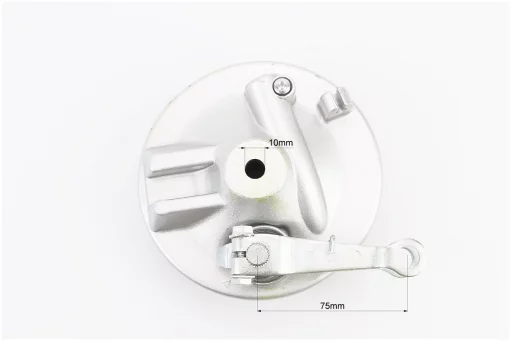 Панель тормозная передняя+колодки+торм. механизм (под ось 10мм), FIX-318152