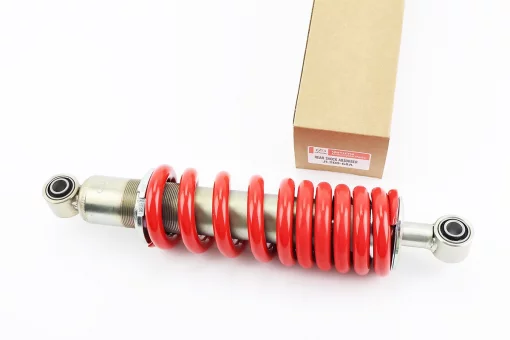 Loncin JL200-68A Амортизатор задний МОНО 325мм*d71мм (втулка 12мм / втулка 12мм) регулир., красный, FIX-998381