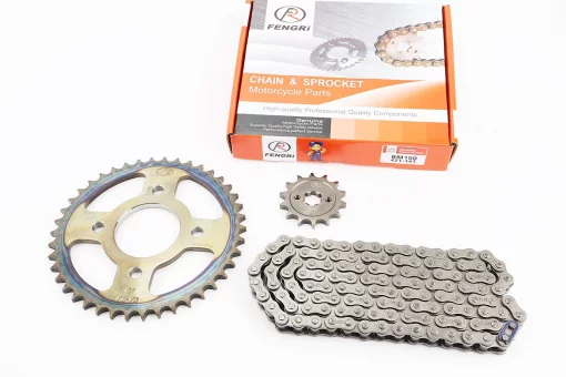 BOXER BM/ВМX 150cc Зірки, ланцюг к-кт - 428H-122L+42T+14T "гартована", FIX-998399