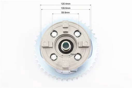 Loncin JL200-68A Панель демпферная со звездой 428-41Т в сборе, FIX-998409