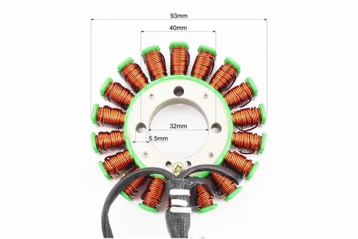 Loncin JL200-68A Статор магнето (генератора) (18 катушек "5 проводов"), FIX-998438