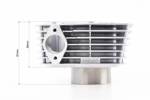 Цилиндр к-кт (цпг) CB150cc 62,0мм (высота цилиндра 69/97мм, палец 15мм), FIX-998461