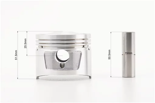 Цилиндр к-кт (цпг) CB150cc 62,0мм (высота цилиндра 69/97мм, палец 15мм), FIX-998461