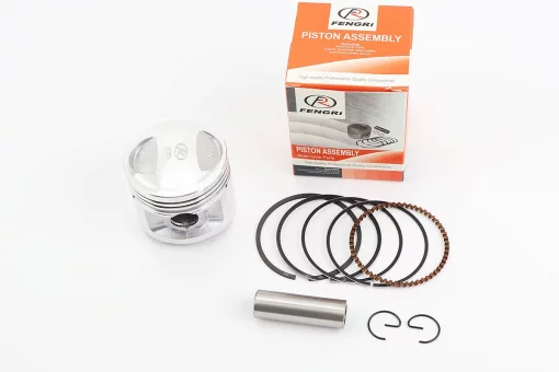 Поршень к-кт CB/CG125cc 56,5мм STD (высота 52,0мм; палец 15мм), FIX-998470