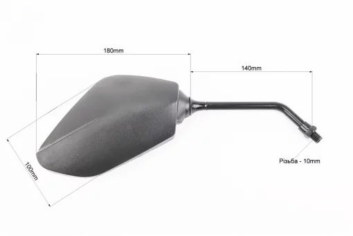 Loncin LX300GY-A Зеркала черные к-кт, М10, FIX-998495