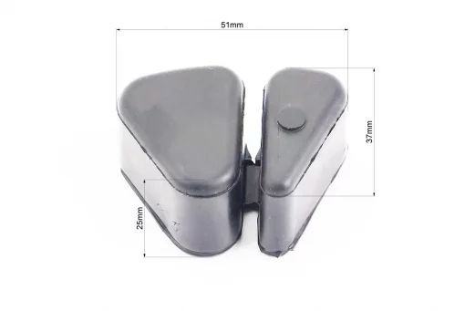 Loncin JL200GY-2С Демпферная резинка заднего колеса (к-кт 6шт), FIX-998507