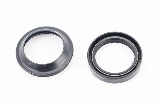 Loncin LX250GY-3 Сальник передніх амортизаторів 41x54x11 + сальник-пильник 41x54x13 + скоба, к-кт, FIX-998517