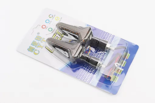 Поворот диодный на гибкой ножке LED СТРЕЛА тип 2"секвентальный", 2шт, FIX-337631