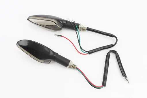 Поворот диодный на гибкой ножке + габарит синий LED ЛОДОЧКА "секвентальный", 2шт, FIX-337887