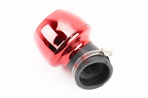 Фильтр воздушный нулевой 28/35/48мм 45град. "ТУРБИНА" КРАСНАЯ, FIX-206274