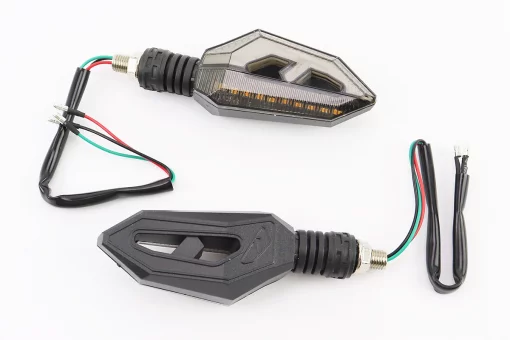 Поворот диодный на гибкой ножке + стоп сигнал/габарит LED СТРЕЛА тип 1"секвентальный", 2шт, FIX-354206