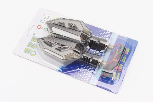 Поворот диодный на гибкой ножке + стоп сигнал/габарит LED СТРЕЛА тип 1"секвентальный", 2шт, FIX-354208