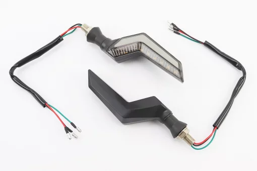 Поворот діодний на гнучкій ніжці + стоп сигнал/габарит LED ВИГИБ "секвентальний", 2шт, FIX-354211