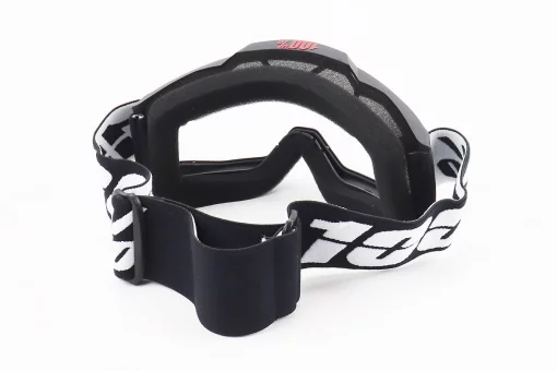 Окуляри кросові/ендуро/АТV, чорні (прозоре скло), FIX-207880