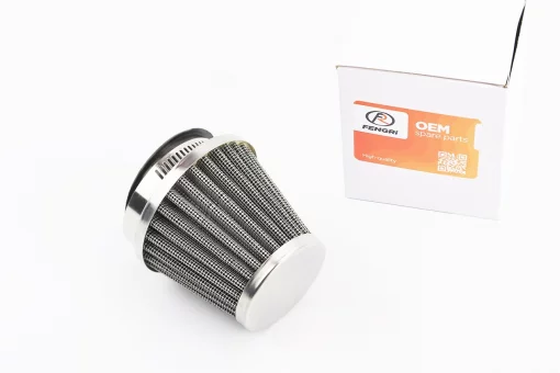 Фильтр воздушный нулевой 45мм прямой "конус" стальной, FIX-354354