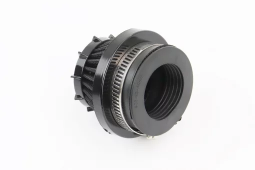 Фильтр воздушный нулевой 38мм прямой "конус" черный (малый), FIX-354371