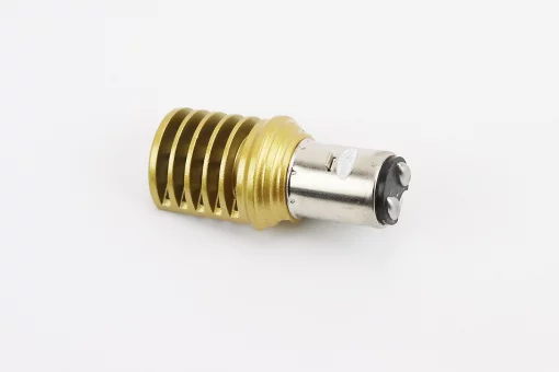 Лампа фары диодная BA20D - LED-2 (желтая), FIX-354513