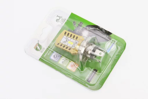 Лампа фары диодная H4 - LED-2 (желтая), FIX-354514