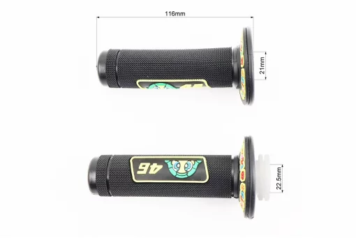 Рукоятка керма лів./пр. к-кт, чорні, FIX-210804