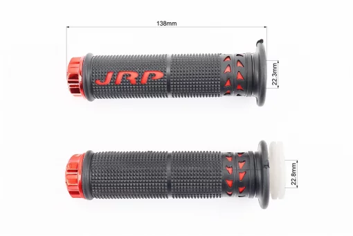 Рукоятка руля лев./пр. к-кт, черно-красные, FIX-210819