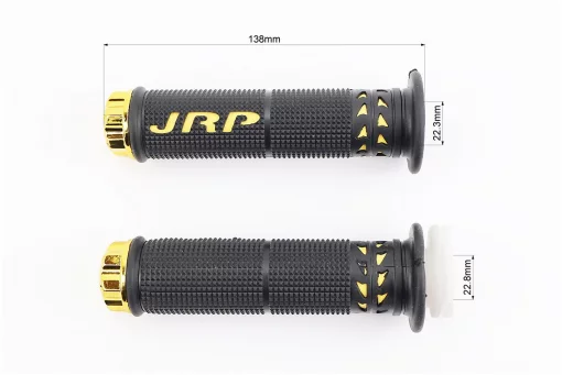 Рукоятка руля лев./пр. к-кт, черно-желтые, FIX-210823