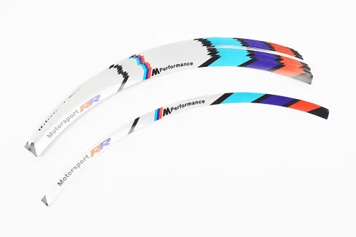 Наклейка світловідбиваюча на 2 диска колеса 12 "к-кт РІЗНОКОЛЬОРОВІ, FIX-211040