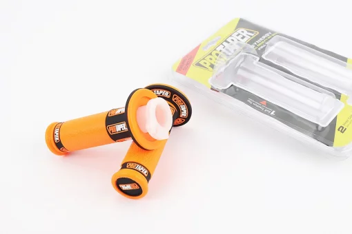 Рукоятка керма лів./пр. к-кт із вставкою, помаранчеві, FIX-211041