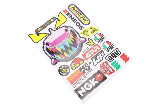 Наклейки набір 33шт "multi-brand" A8055 (20х30см), FIX-211117