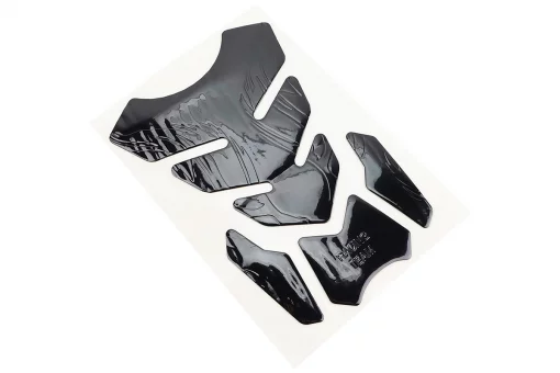 Наклейка захисна на паливний бак "RACING TEAM" чорний, FIX-211148