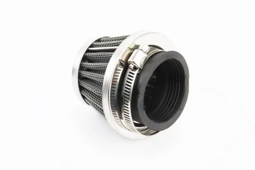 Фильтр воздушный нулевой 42мм прямой "конус", низкий ХРОМ, FIX-301652