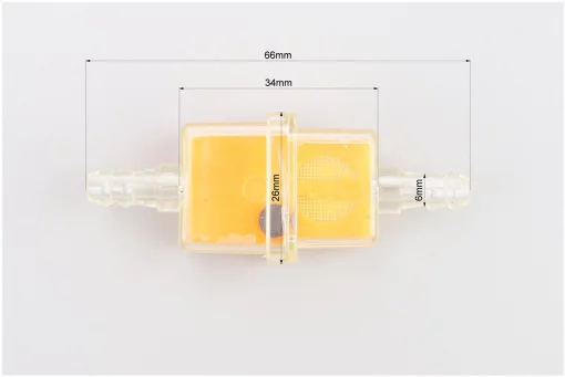 Фильтр топливный с магнитом квадратный, FIX-301704