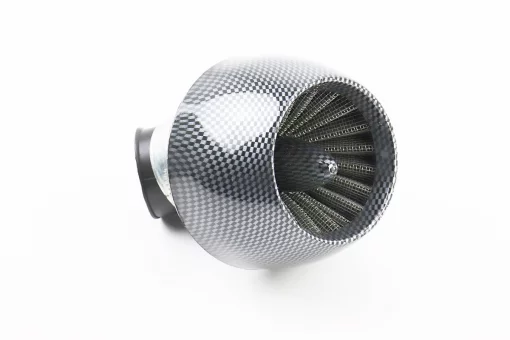 Фильтр воздушный нулевой 25/35/48мм 45град. "ТУРБИНА" КАРБОН, FIX-301807