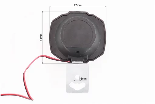 Фара дополнительная светодиодная влагозащитная - 9 LED, (77*64mm) с креплением, FIX-324495