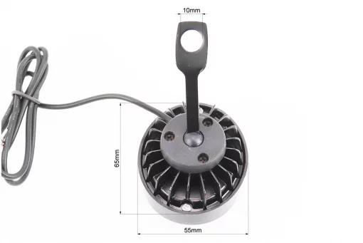 Фара дополнительная светодиодная влагозащитная (65*55mm) - 6 LED с креплением под зеркало, к-кт 2шт, тип 1, FIX-324601