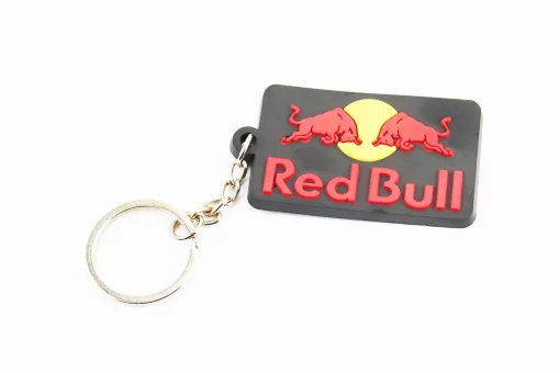 Брелок "Red Bull", резиновый 50х30мм, FIX-502432