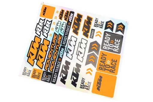 Наклейки набор 38шт "KTM" FG-087 (25x30см), FIX-502472