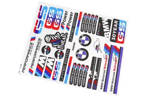 Наклейки набор 35шт "BMW" FG-090 (25x30см), FIX-502473