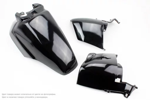 Honda LEAD AF-20 пластик - крыло переднее, к-кт 3 детали, ЧЕРНЫЙ, FIX-329305