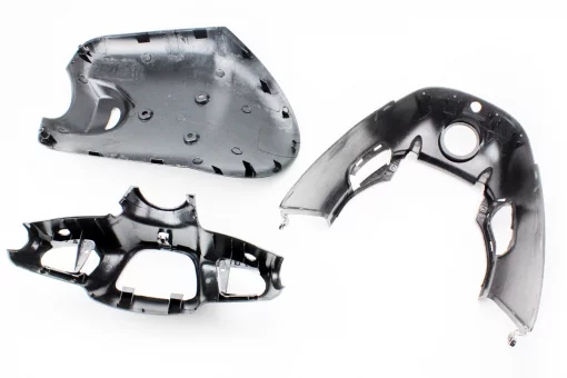 Yamaha JOG APRIO пластик - к-кт крашеные 3 деталей, ЧЕРНЫЙ тип 1, FIX-329309